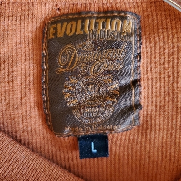 EVOLUTION IN DESIGN THE DOMINANT ONES WAFFLE KNIT SHIRT - Picture 7 of 9